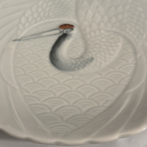 Meiji Red Dot Crane - Excellent Condition Pre-1940 - Picture 2 of 10